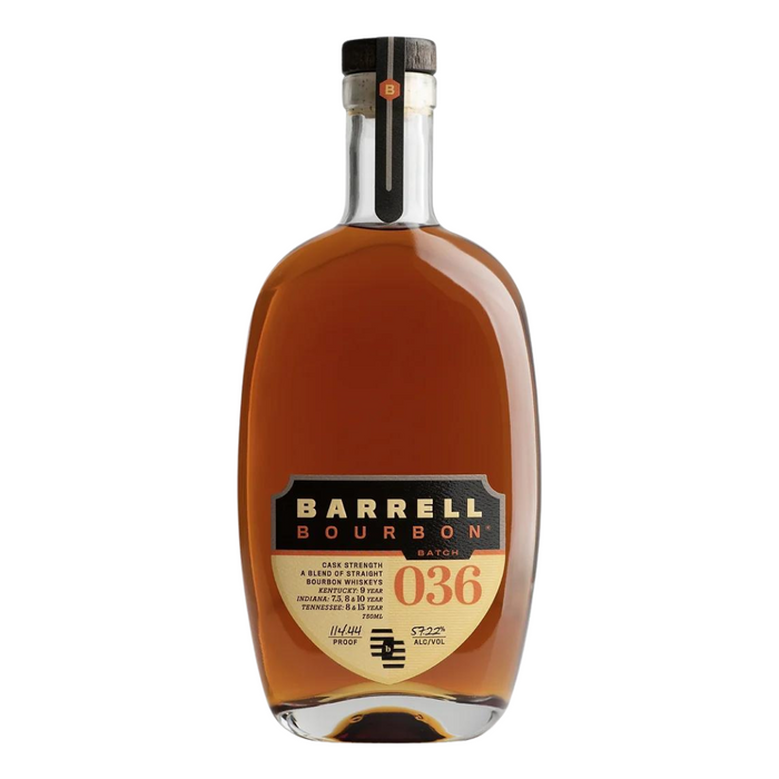 Barrell Bourbon Batch 036 Cask Strength Bourbon Whiskey 750ml