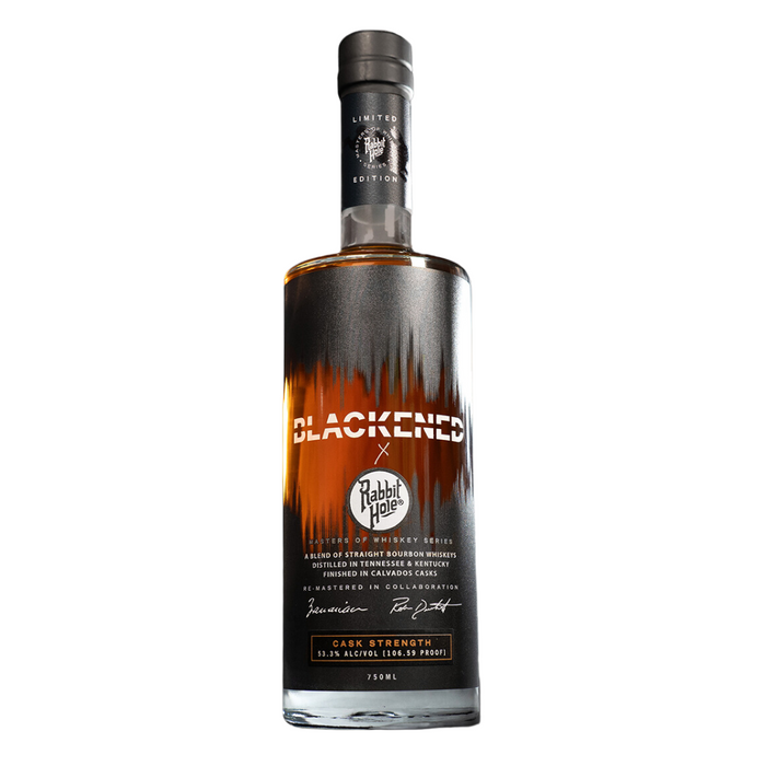 Blackened x Rabbit Hole Cask Strength Bourbon Whiskey 750ml