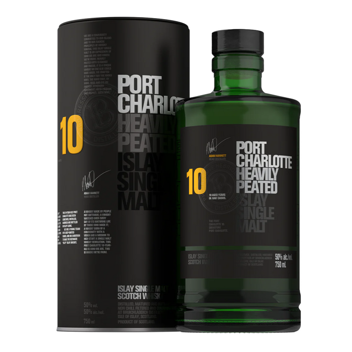 Bruichladdich Port Charlotte 10 Scotch Whisky 750ml