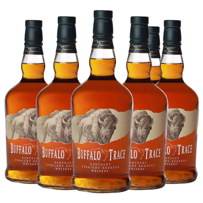 Buffalo Trace Bourbon Whiskey 375ml 6 Bottle Case