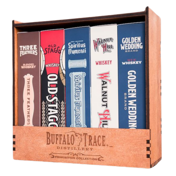 Buffalo Trace 'Prohibition Collection' Bourbon Whiskey 375ml 5 Bottle Combo