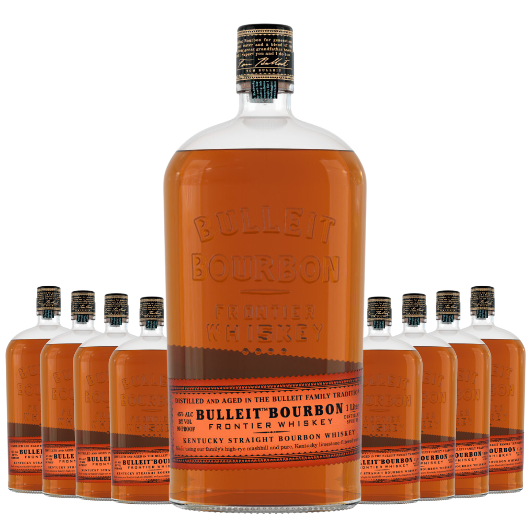 Bulleit Straight Bourbon - - & Frontier Case Liquors Whiskey — Don\'s 1L Bottle & Year Liquors Wine Whiskey 9 6 Dons Wine