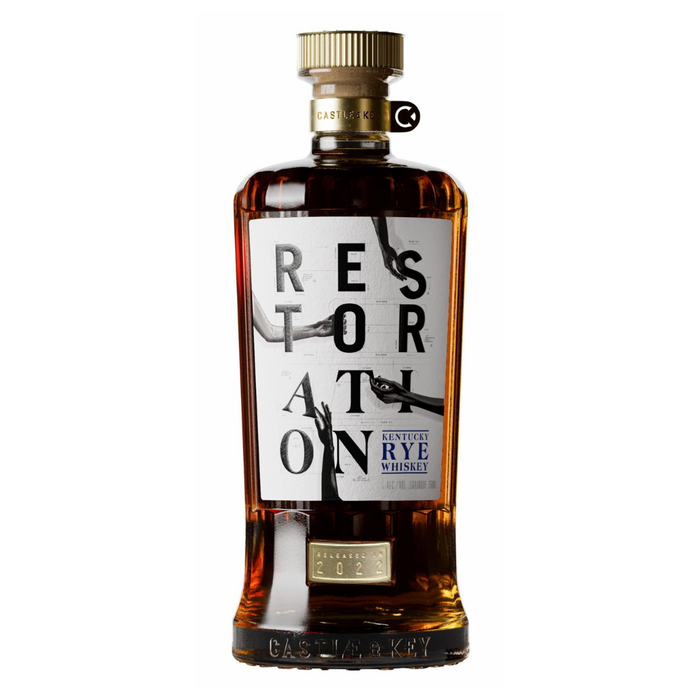 Castle & Key Restoration Kentucky Straight Rye Whiskey 2022 Release