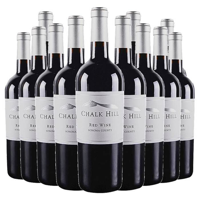 Chalk Hill Estate 2021 Red Wine 750ml 12 Bottle Case