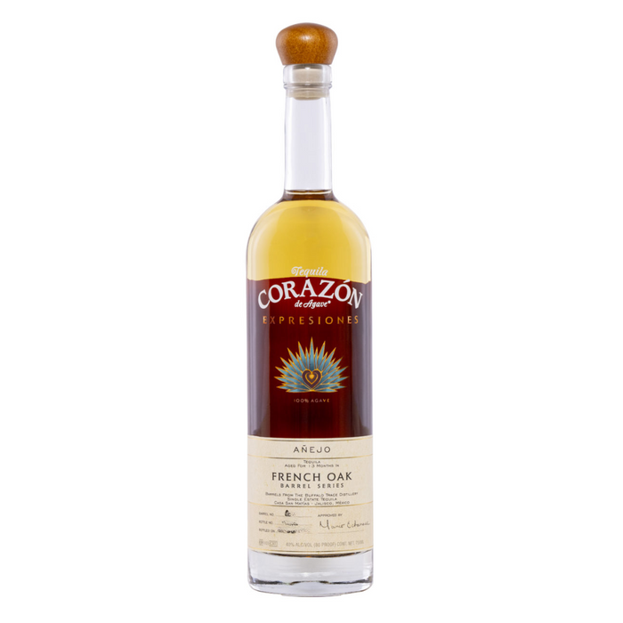 Corazon Expresiones French Oak Anejo Tequila 750ml