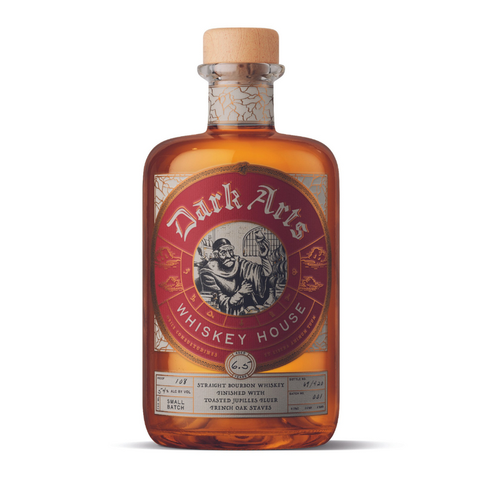 Dark Arts Straight Bourbon 7 year Whiskey Toasted French Oak Finish 108 Proof 750ml