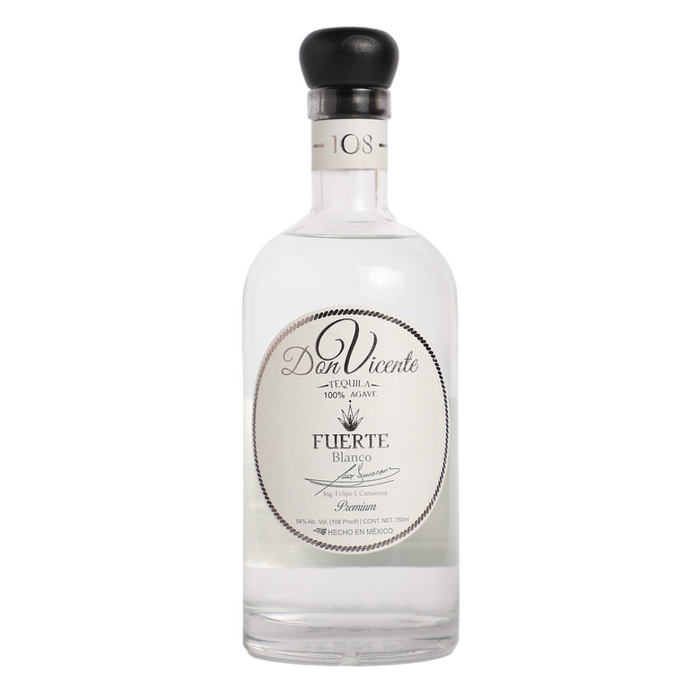 Don Vicente Fuerte Blanco Premium Tequila 750ml