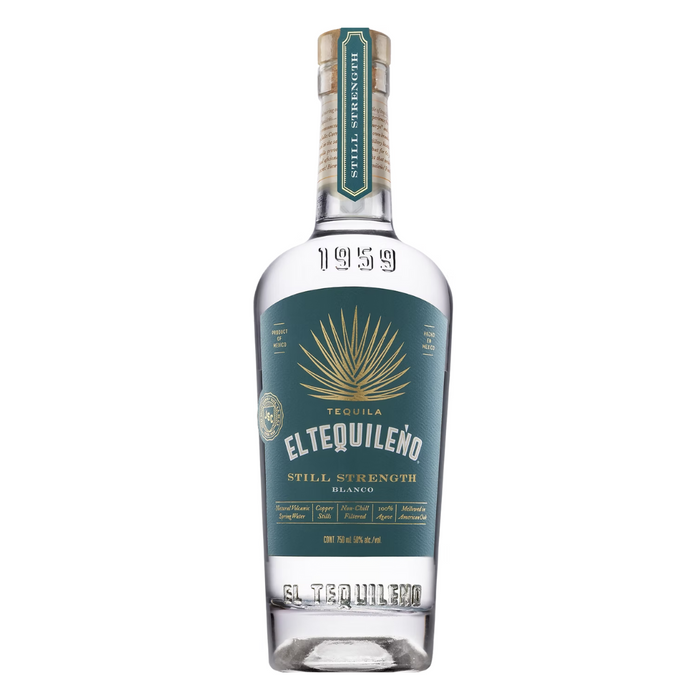 El Tequileno Blanco Still Strength Tequila 750ml