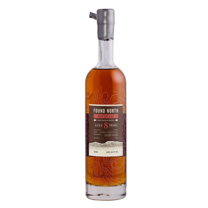 Found North Batch #010 Cask Strength 8 Year Whisky 750ml