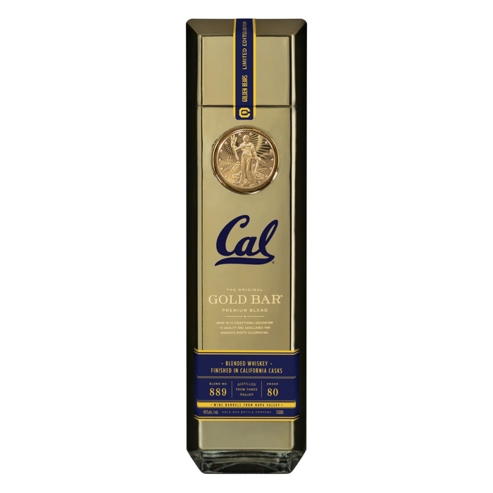 Gold Bar Cal Bears Limited Edition Whiskey 750ml