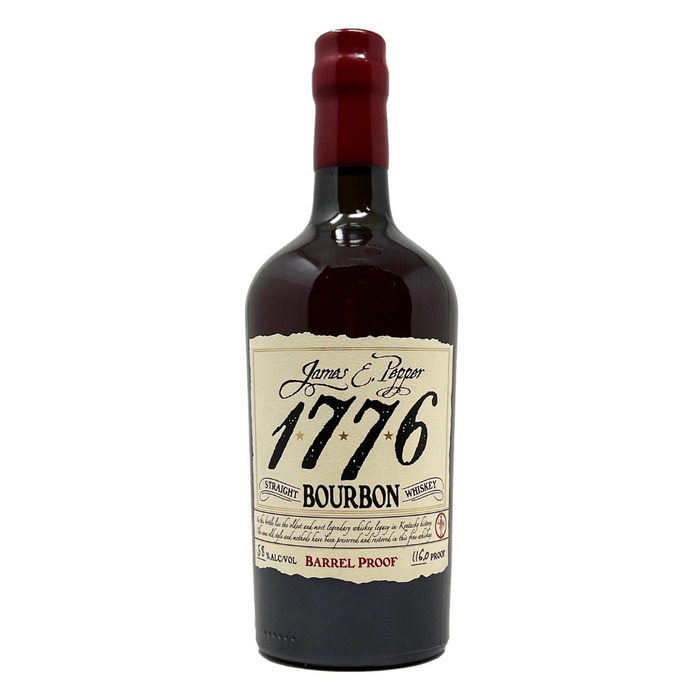 James E. Pepper 1776 Straight Bourbon Barrel Proof