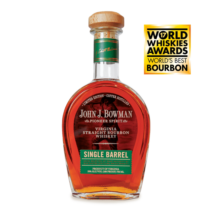 John J. Bowman Single Barrel Bourbon Whiskey 750ml