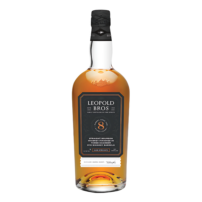 Leopold Bros 8 Year Cask Strength Bourbon Whiskey 750ml