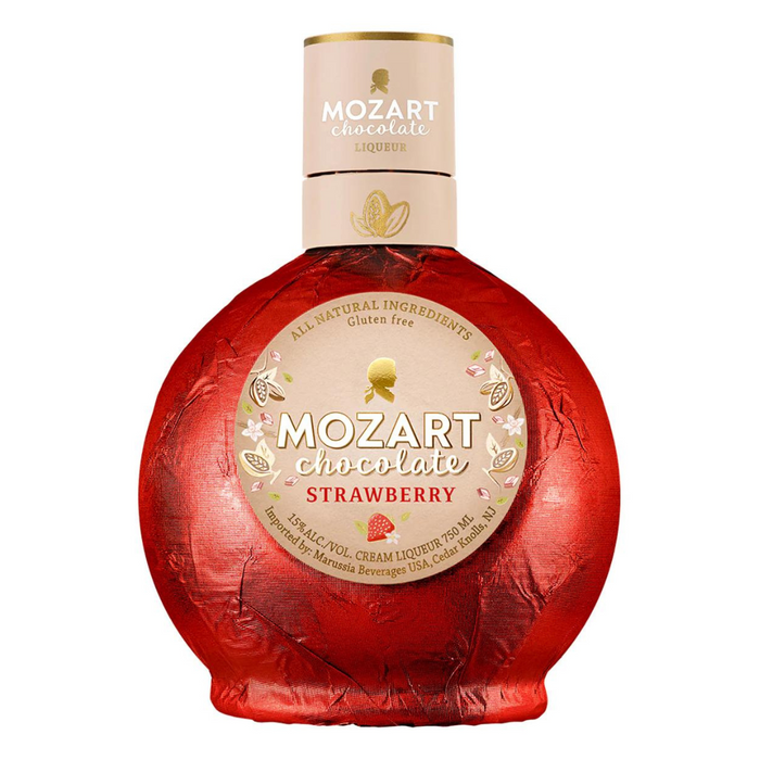 Mozart Chocolate Strawberry Cream Liqueur 750ml