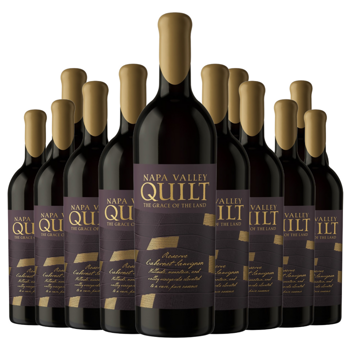 Quilt Cabernet Sauvignon 2018 Reserve Napa Valley 750ml 12 Bottle Case