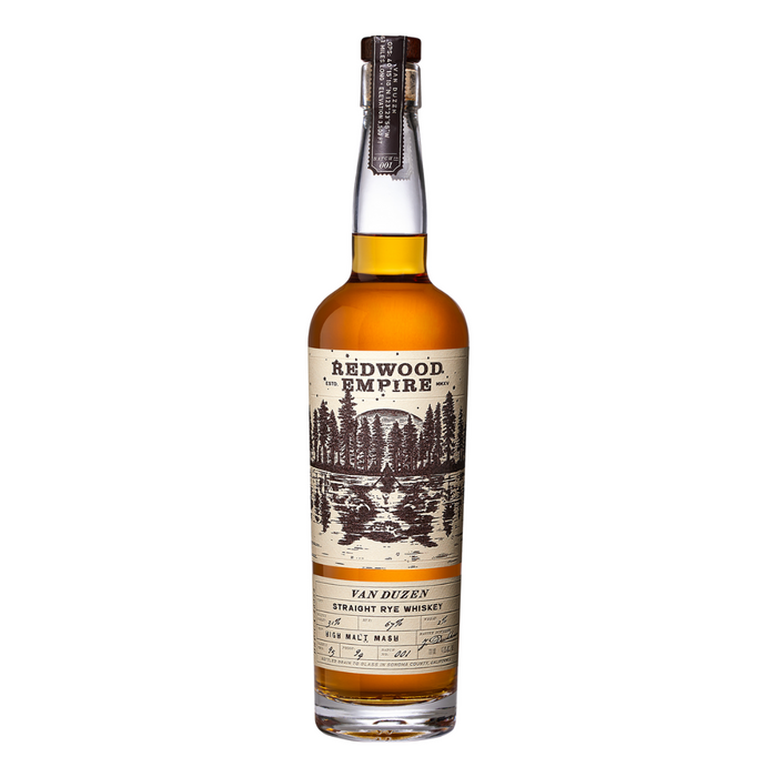 Redwood Empire Van Duzen Batch 001 Rye Whiskey 750ml