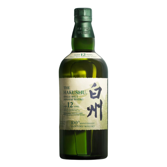 Suntory The Hakushu 100th Anniversary 12 Year Old Single Malt Whisky 750ml