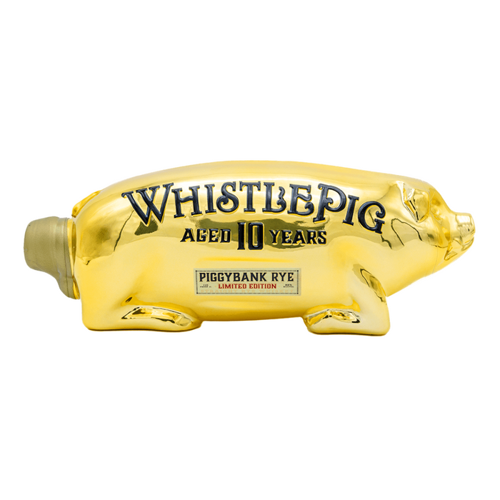 WhistlePig Piggybank Rye 10 Year Limited Edition Whiskey 1L