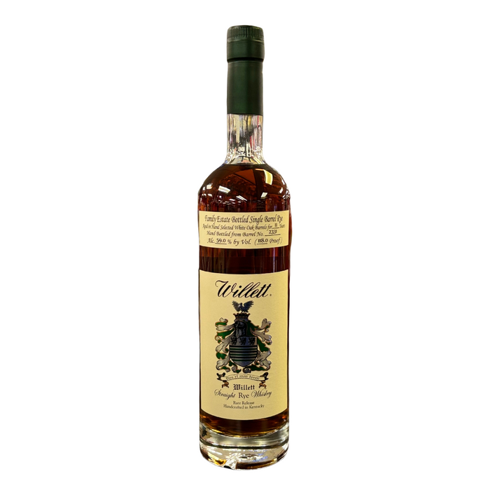 Willett Family Estate 11 Year Rye Barrel# 2331 750ml