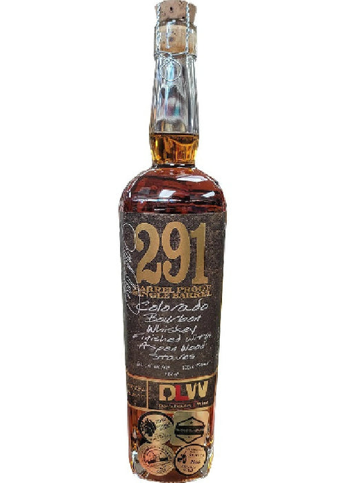 291 Barrel Proof Colorado Bourbon Whiskey DLW #612 Single Barrel 750ml