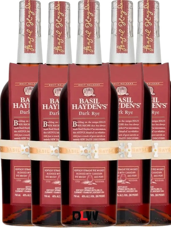 Basil Hayden Dark Rye 6 Bottle Case Whiskey Dons Liquors