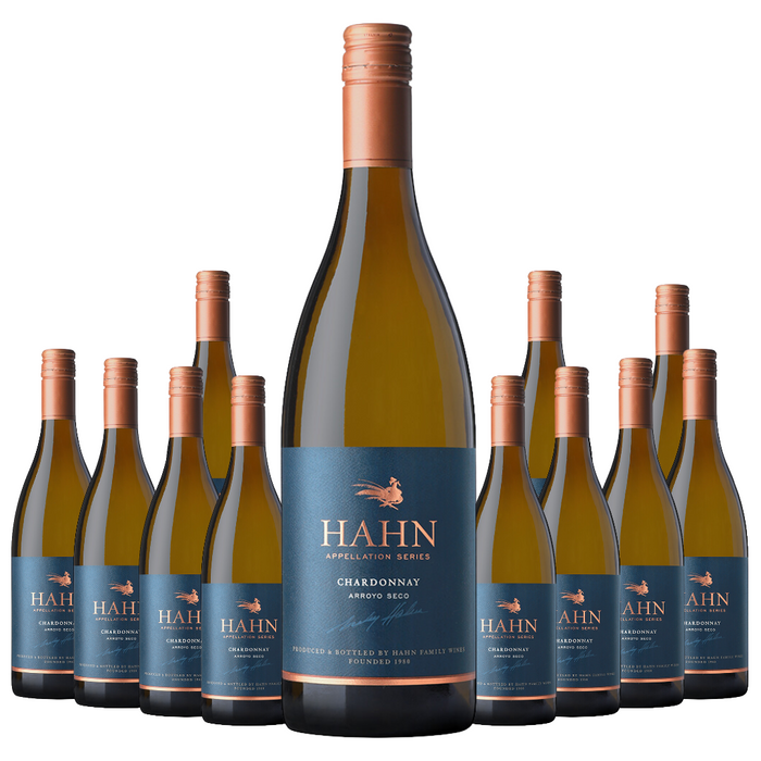 Hahn Appellation Series Chardonnay Arroyo Seco 2021 12 Bottle Case