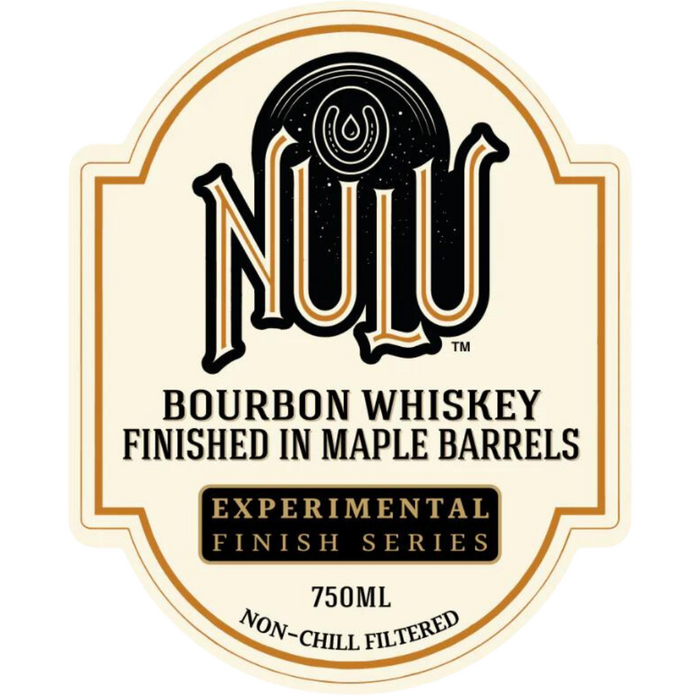 Nulu Experimental Finish Series Bourbon Whiskey Finished in Maple Barrels B879 114 750ml