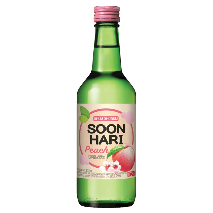 Soonhari Peach Soju 375ml