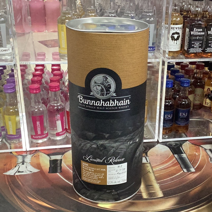 Bunnahabhain 2008 Manzanilla Cask Limited Release Scotch Whisky 11 Years